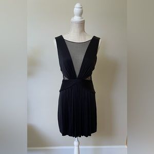 BLACK MINI DRESS BCBGMaxAzria SIZE M